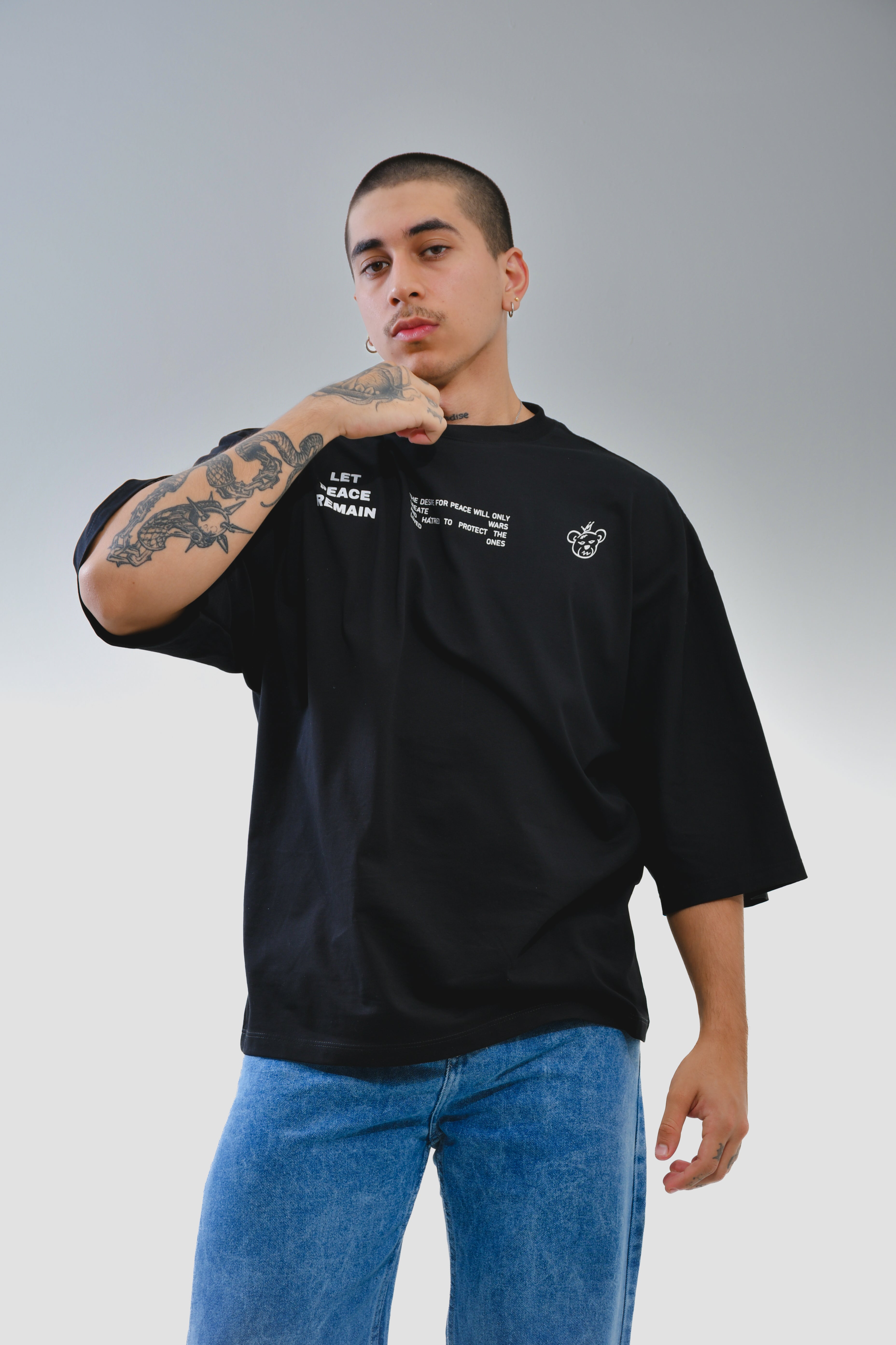 BOXY FIT - PEACE REMAIN