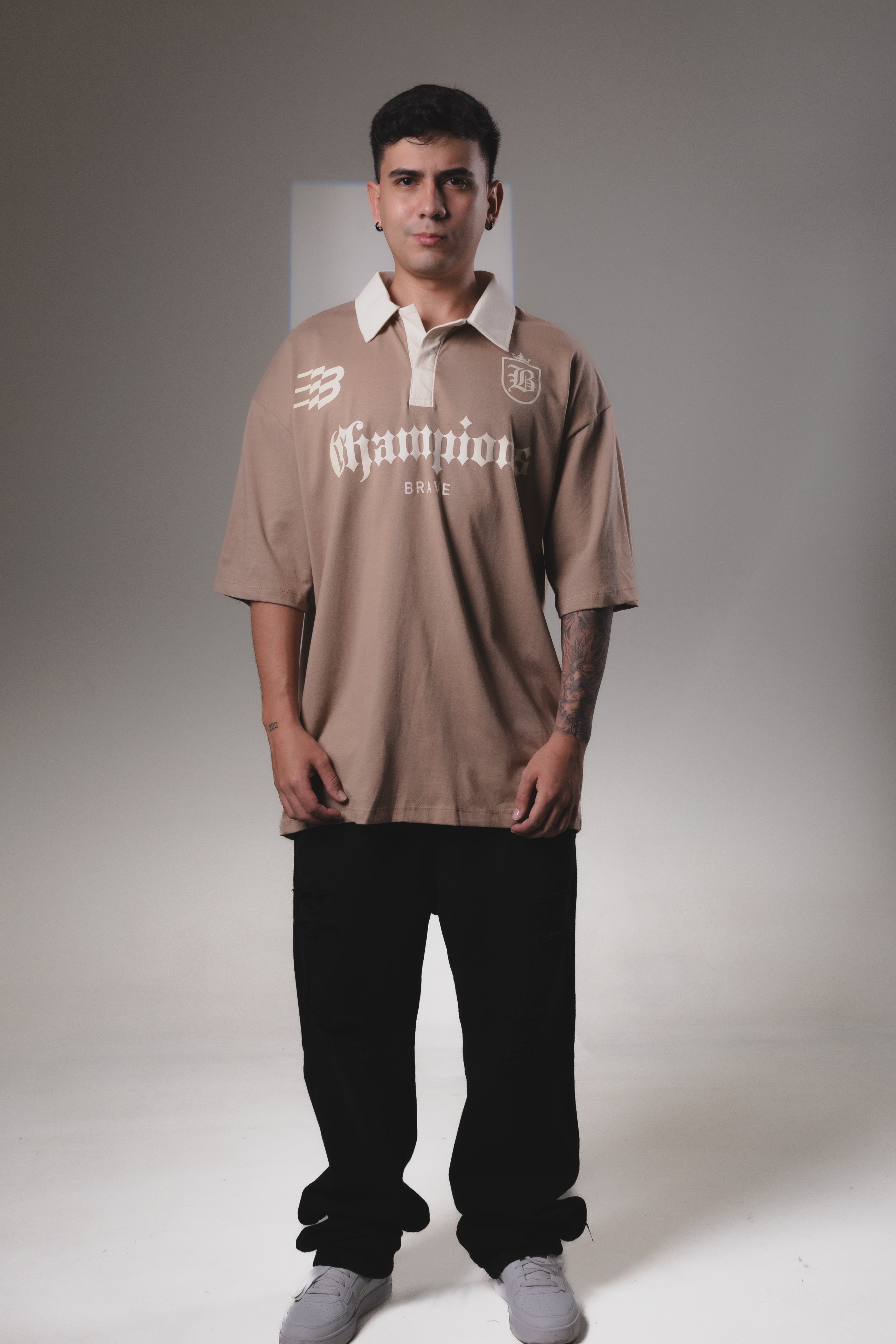 POLO OVERSIZE - CHAMPIONS