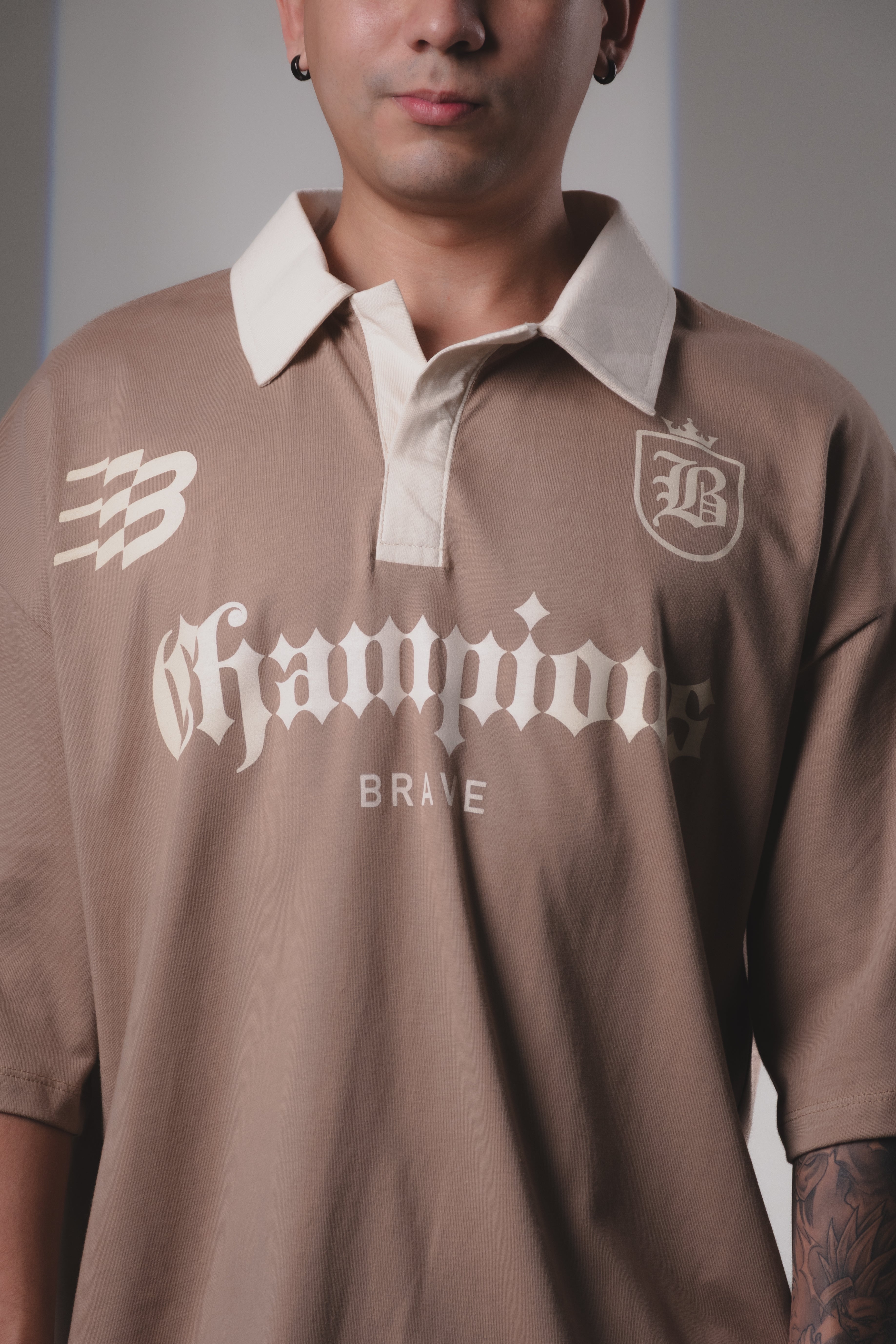 POLO OVERSIZE - CHAMPIONS