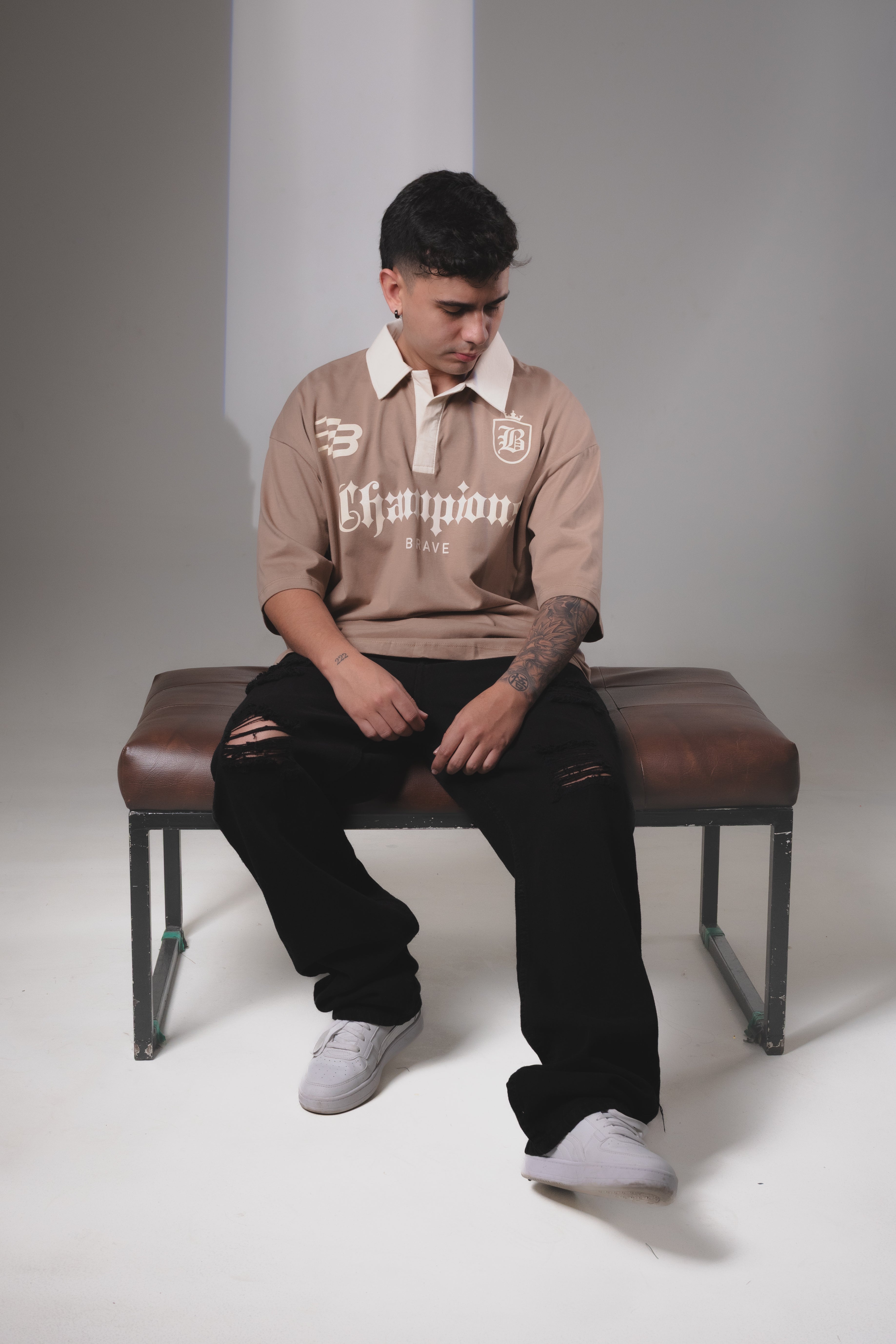 POLO OVERSIZE - CHAMPIONS