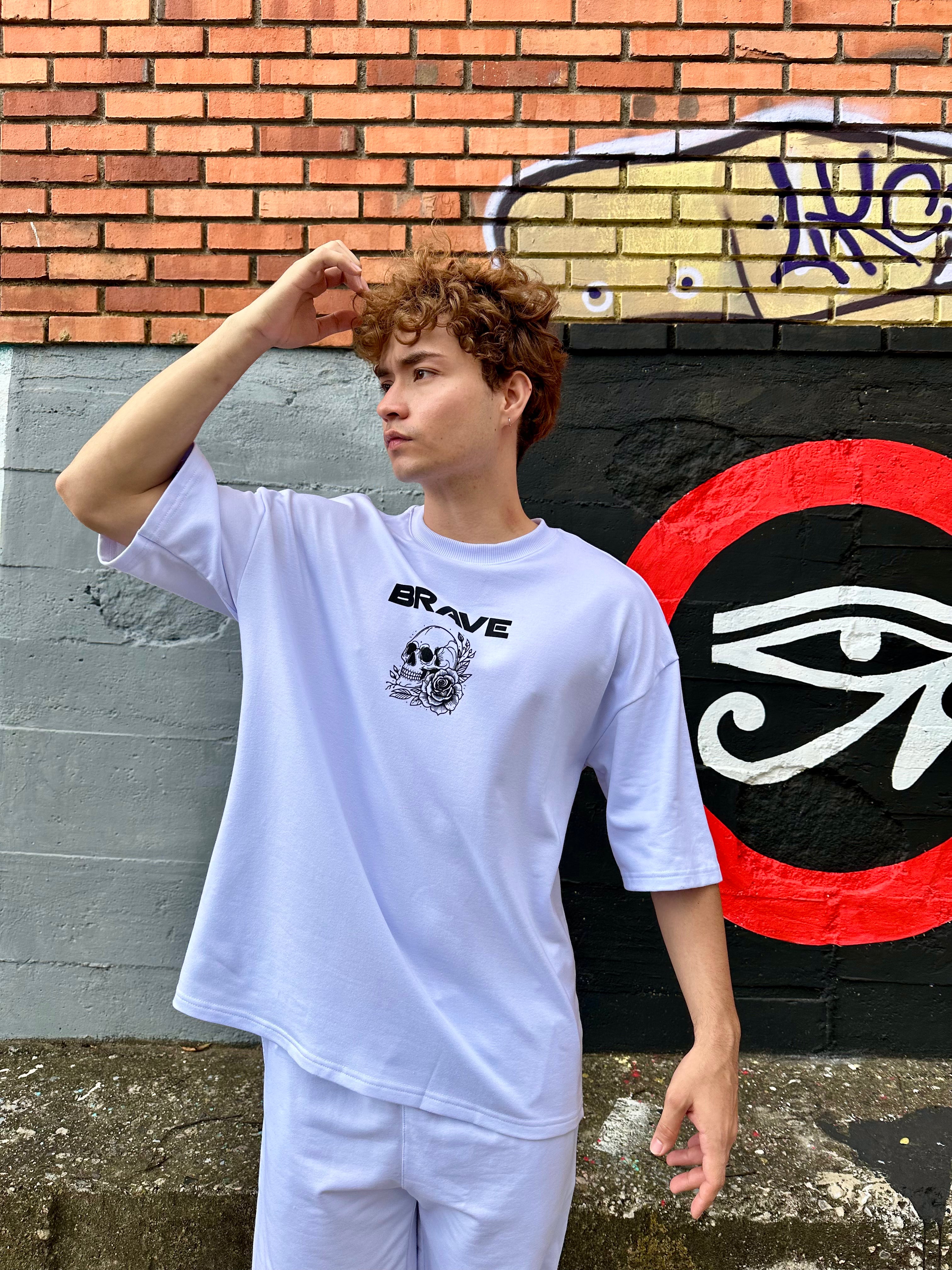 BRAVEE SET OVERSIZED - DARK ROSES